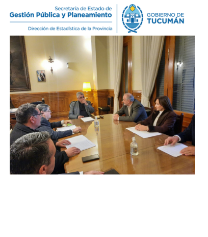 Firma de Convenio entre la Dirección de Estadística y el IDEP Tucumán