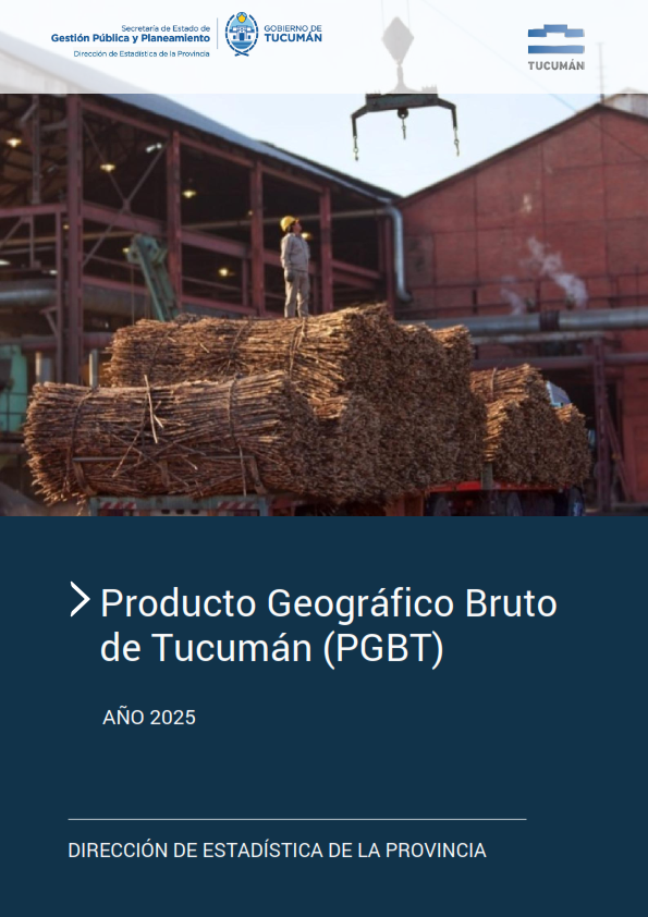 Producto Geográfico Bruto de Tucumán (PGBT) 2025